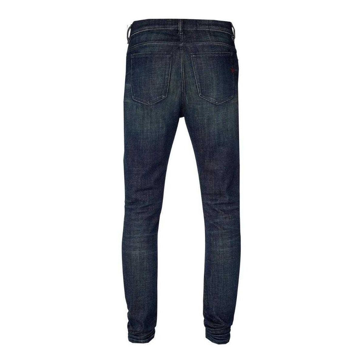 Dark Blue - Back - Diesel Mens 1983 Skinny Jeans