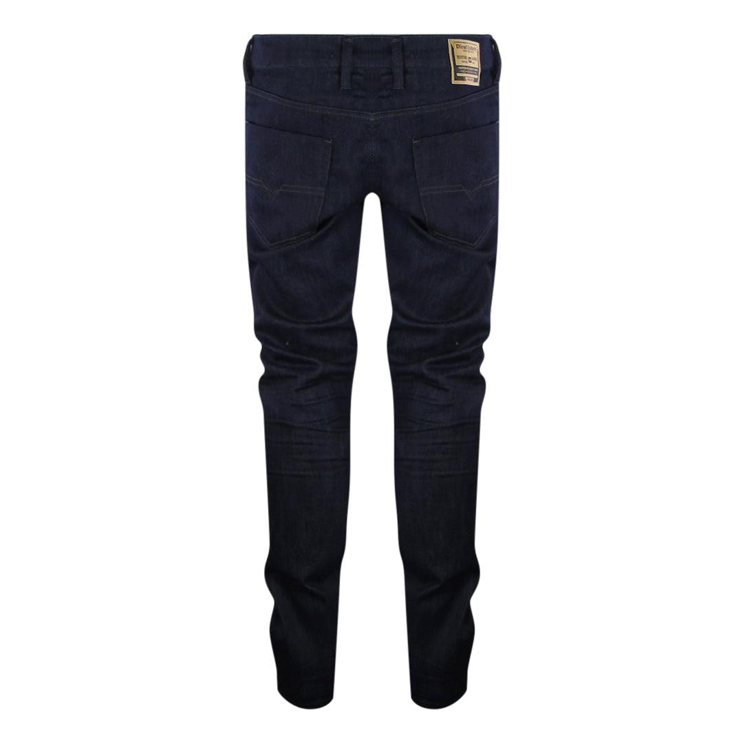 Dark Blue - Back - Diesel Mens Tepphar-X Jeans