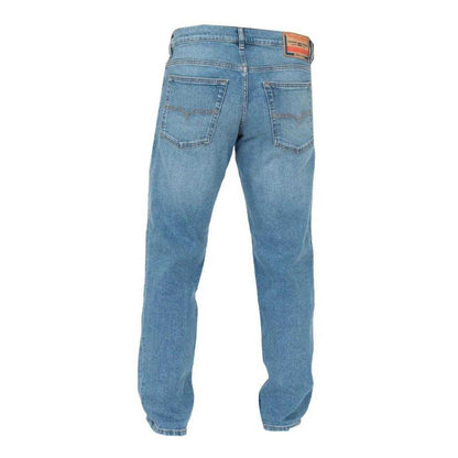 Light Blue - Back - Diesel Mens D-Finitive Jeans