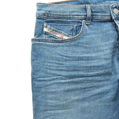 Light Blue - Side - Diesel Mens D-Finitive Jeans