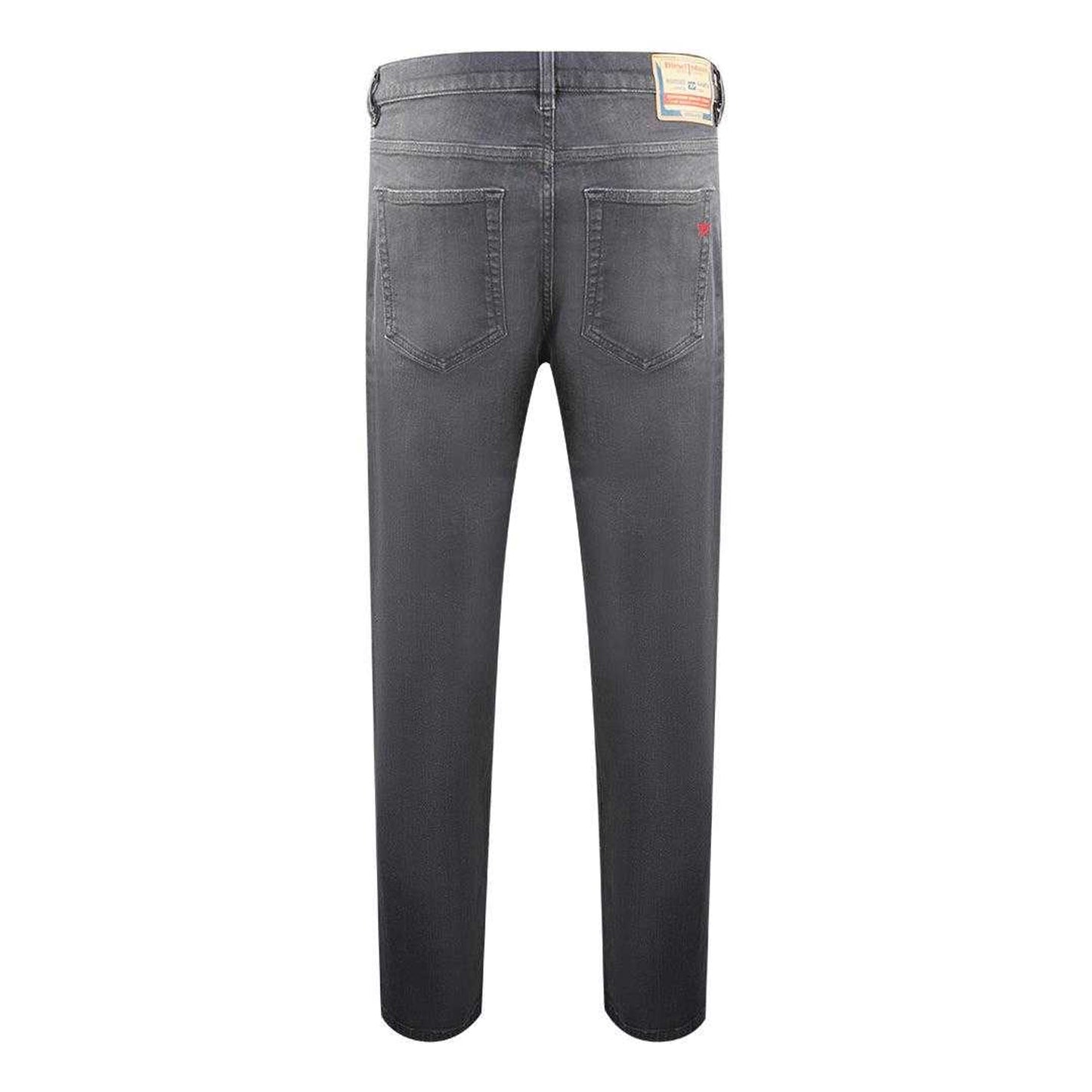 Black - Back - Diesel Mens D-Viker Jeans