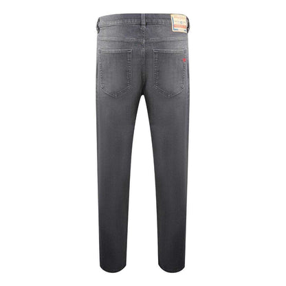 Black - Back - Diesel Mens D-Viker Jeans