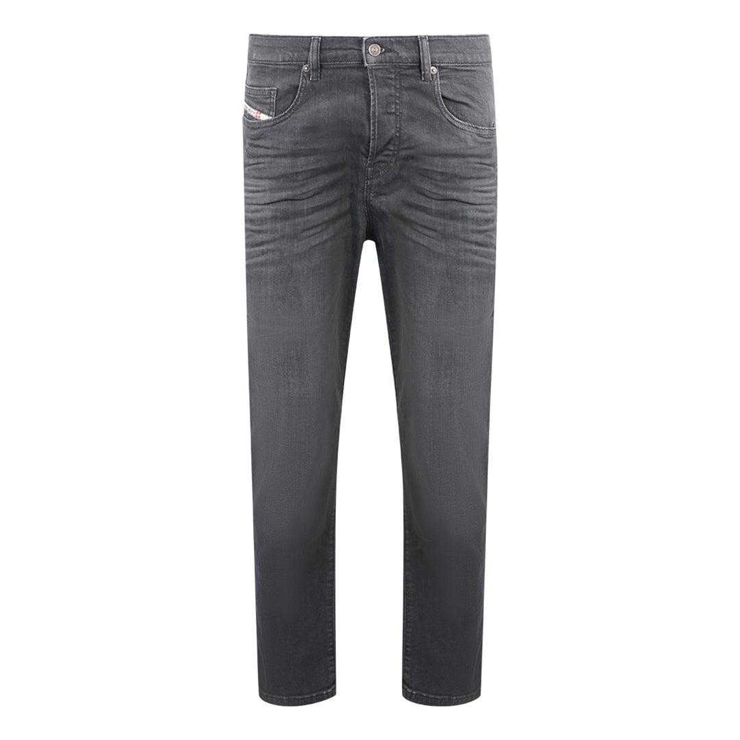 Black - Front - Diesel Mens D-Viker Jeans