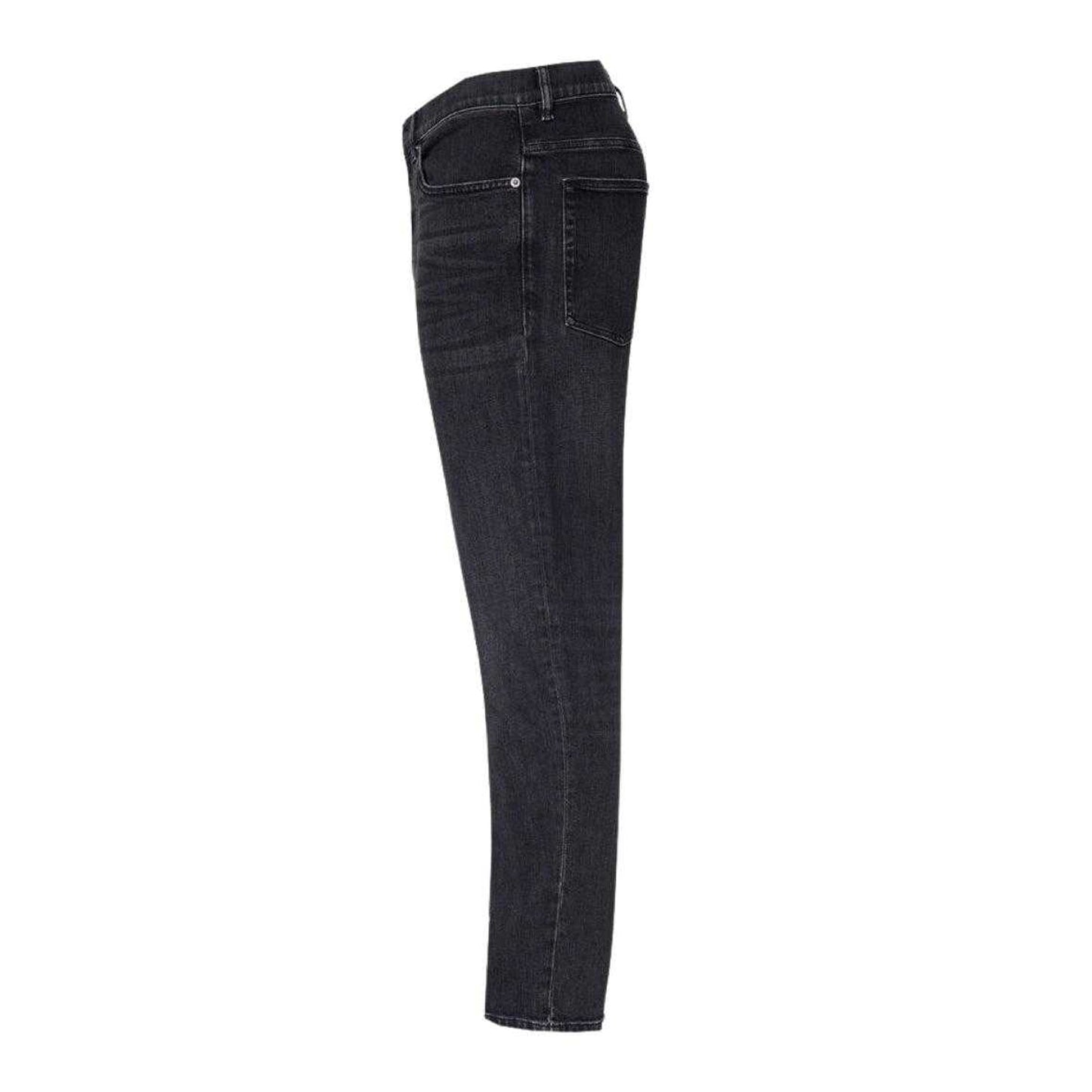 Black - Side - Diesel Mens D-Fining Denim Jeans