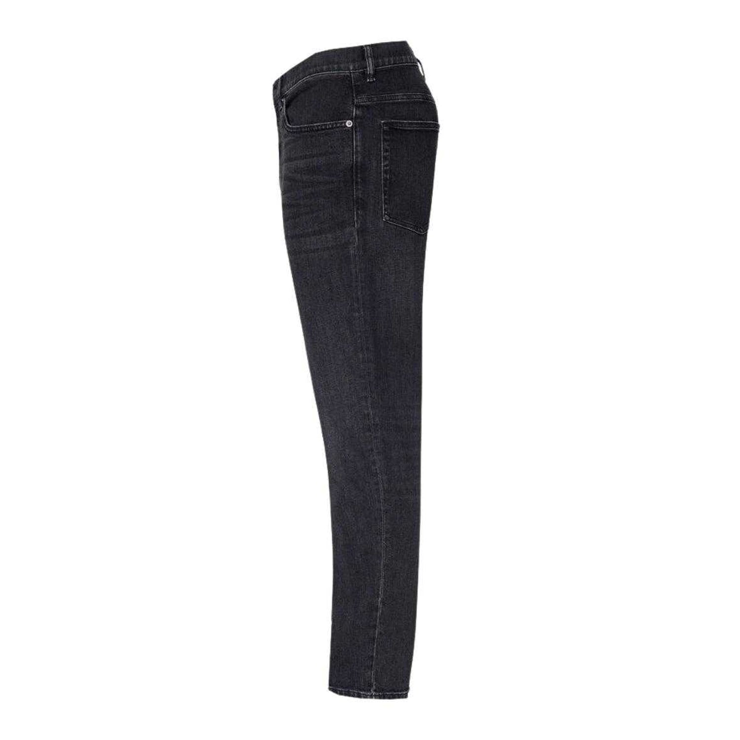 Black - Side - Diesel Mens D-Fining Denim Jeans
