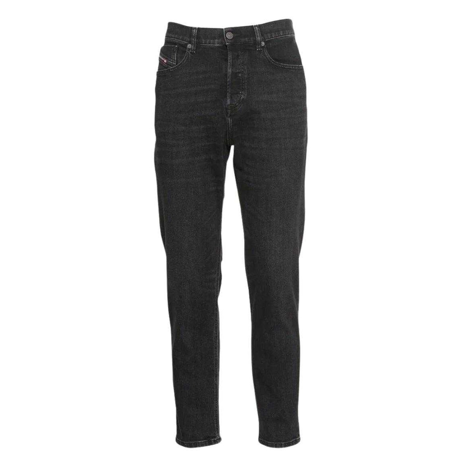 Black - Front - Diesel Mens D-Fining Denim Jeans