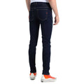 Dark Blue - Back - Diesel Mens Sleenker Skinny Jeans