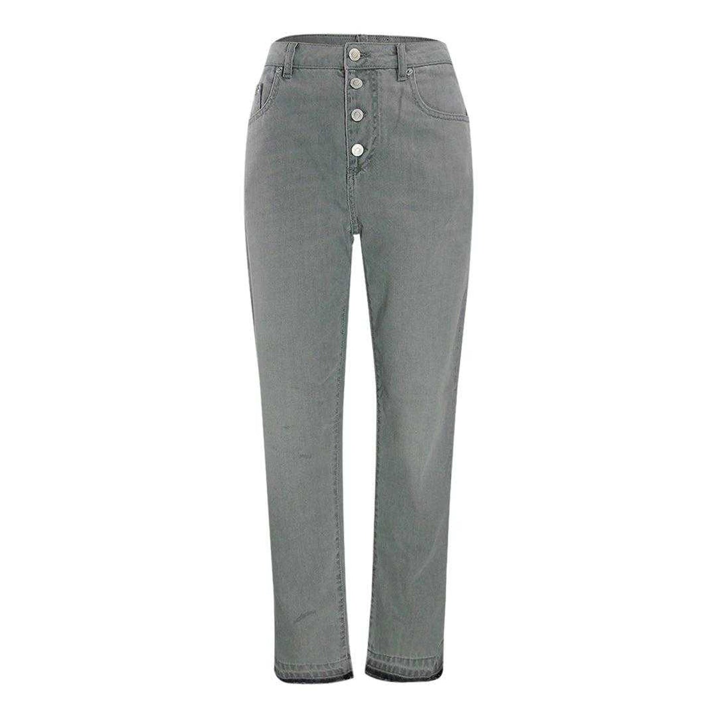 Silver Grey - Front - Belstaff Mens Celest Jeans