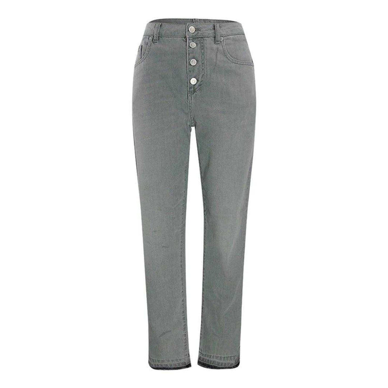 Silver Grey - Front - Belstaff Mens Celest Jeans