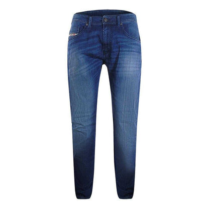 Blue - Front - Diesel Mens Zatiny-X Jeans