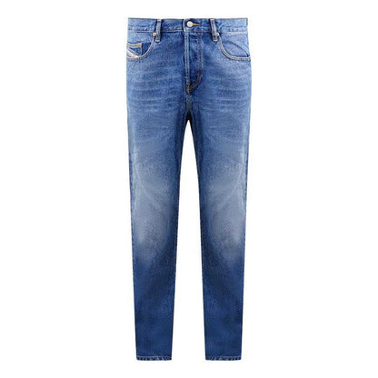 Light Blue - Front - Diesel Mens Zatiny-X Jeans