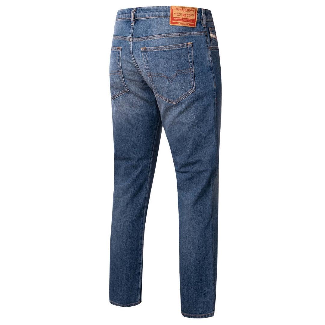 Mid Blue - Lifestyle - Diesel Mens D-Yennox Tapered Jeans