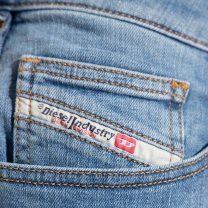 Light Blue - Lifestyle - Diesel Mens D-Yennox Tapered Jeans