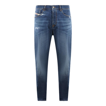 Washed Blue - Front - Diesel Mens D-Fining Jeans