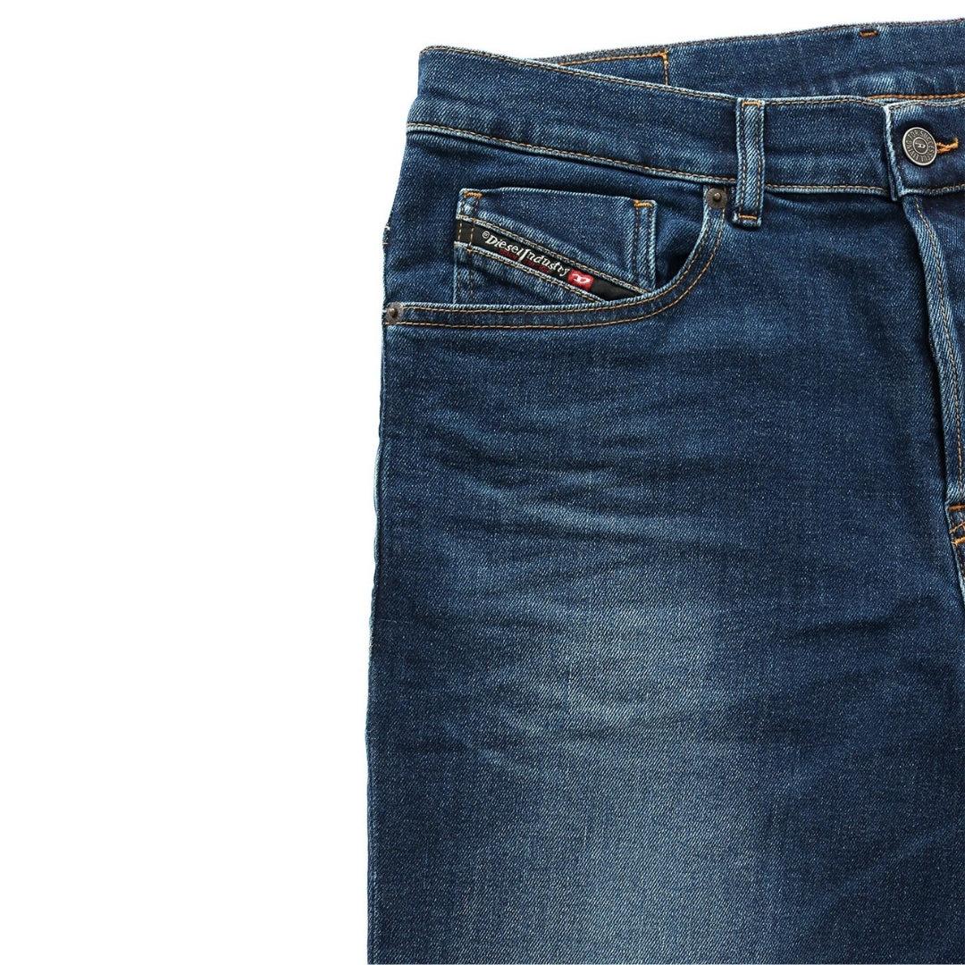 Washed Blue - Pack Shot - Diesel Mens D-Fining Jeans