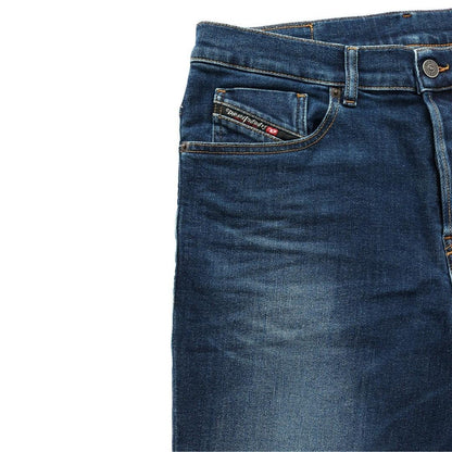 Washed Blue - Pack Shot - Diesel Mens D-Fining Jeans