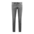 Grey - Front - Diesel Mens Buster-X Tapered Jeans