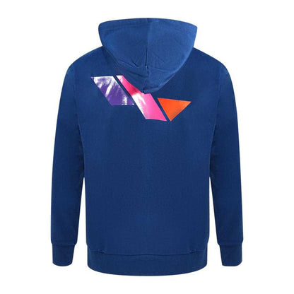 Blue - Back - Diesel Mens S-Girk Hoodie