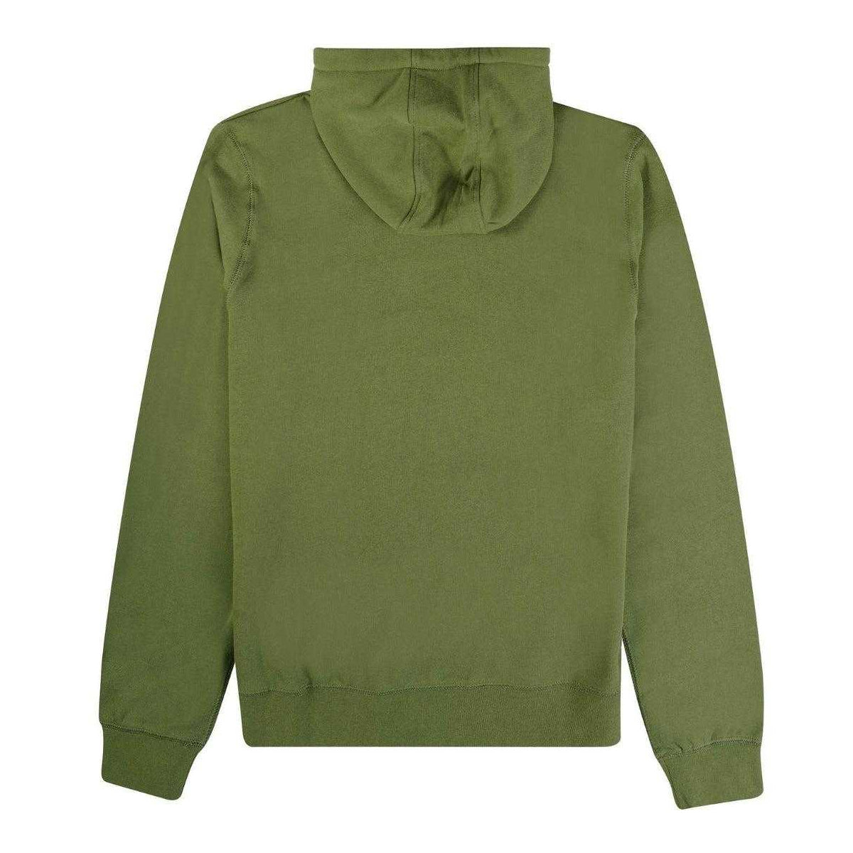 Green - Back - Aquascutum Mens Active Big Logo Hoodie