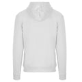 White - Back - Aquascutum Mens Classic Logo Full Zip Hoodie