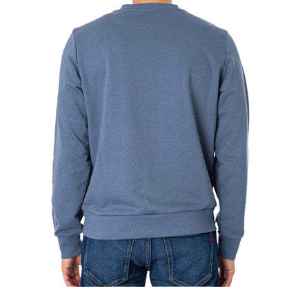 Blue - Back - Diesel Unisex Adult Distressed Dot Logo Sweatshirt