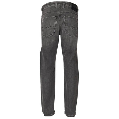 Grey - Back - Diesel Mens Krooley Y T Tailored Jeans