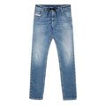 Blue - Front - Diesel Mens Krooley Y T Tailored Jeans
