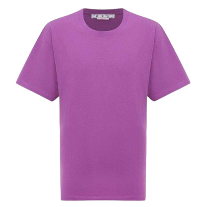 Purple - Front - Off White Mens Diagram Oversized T-Shirt