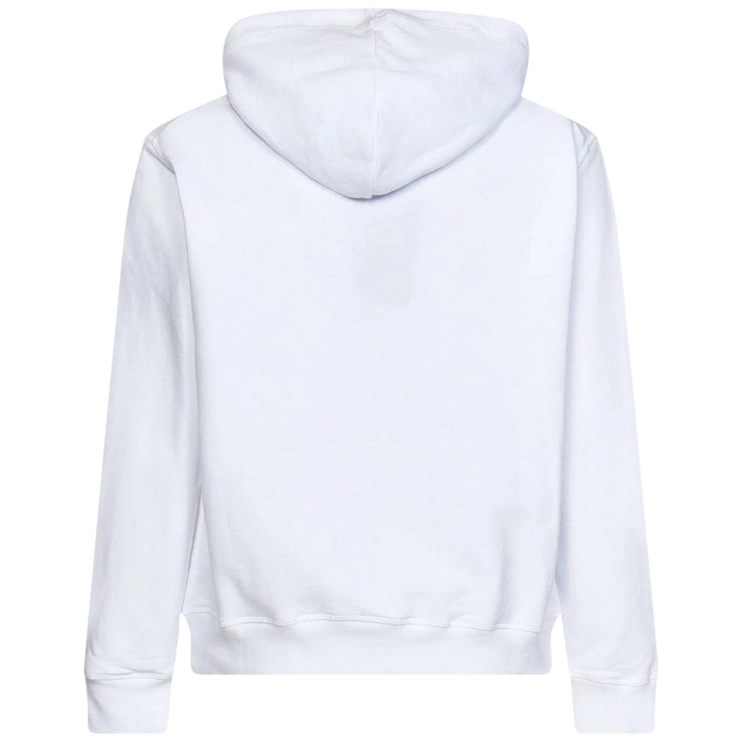 White - Back - DSquared2 Mens Bob Marley Hoodie
