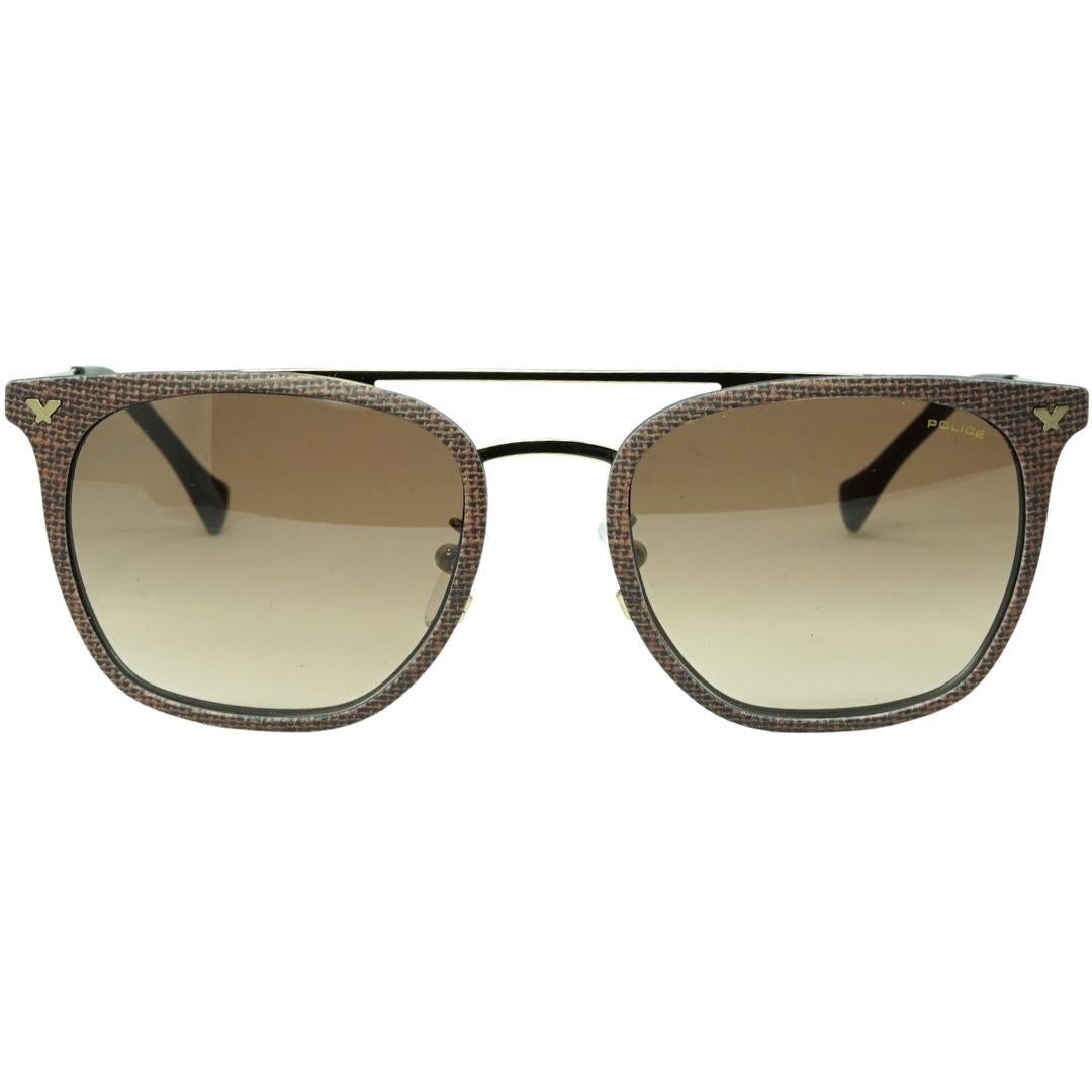 Gold - Front - Police Mens Spl152 Sunglasses