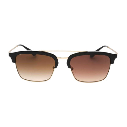 Pale Gold-Brown - Back - Emporio Armani Womens-Ladies Matte Gradient Sunglasses