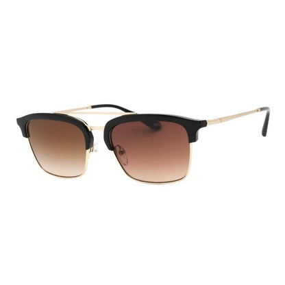 Pale Gold-Brown - Front - Emporio Armani Womens-Ladies Matte Gradient Sunglasses
