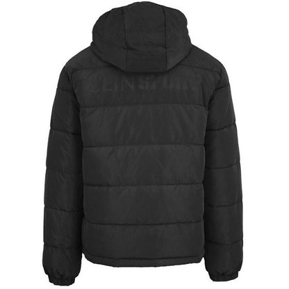 Black - Back - Plein Sport Unisex Adult Logo Padded Jacket