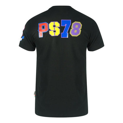 Black - Back - Plein Sport Unisex Adult Logo T-Shirt