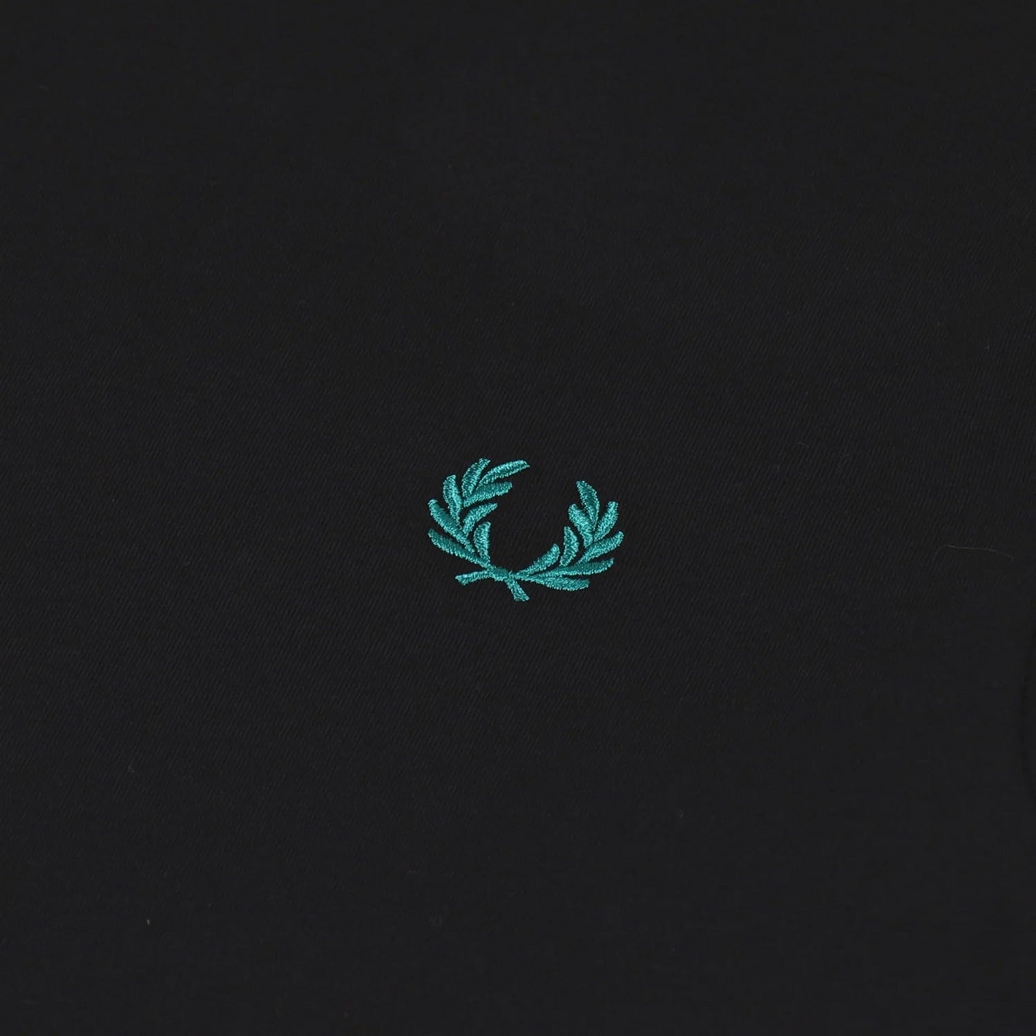 Black - Side - Fred Perry Unisex Adult Logo T-Shirt
