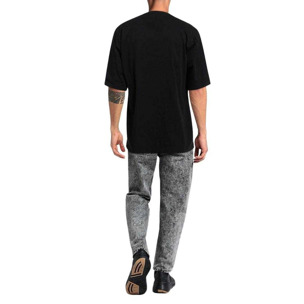 Black - Back - DSquared2 Unisex Adult My Home Is In My Head Bob Marley T-Shirt