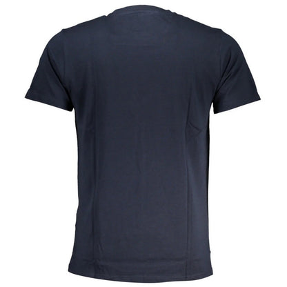 Navy Blue - Back - Cavalli Class Unisex Adult Paint Splatter Logo T-Shirt