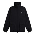 Black - Front - Fred Perry Mens Patch Pocket Jacket