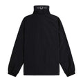 Black - Back - Fred Perry Mens Patch Pocket Jacket