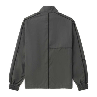 Field Green - Back - Fred Perry Unisex Adult Piped Jacket