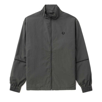 Field Green - Front - Fred Perry Unisex Adult Piped Jacket