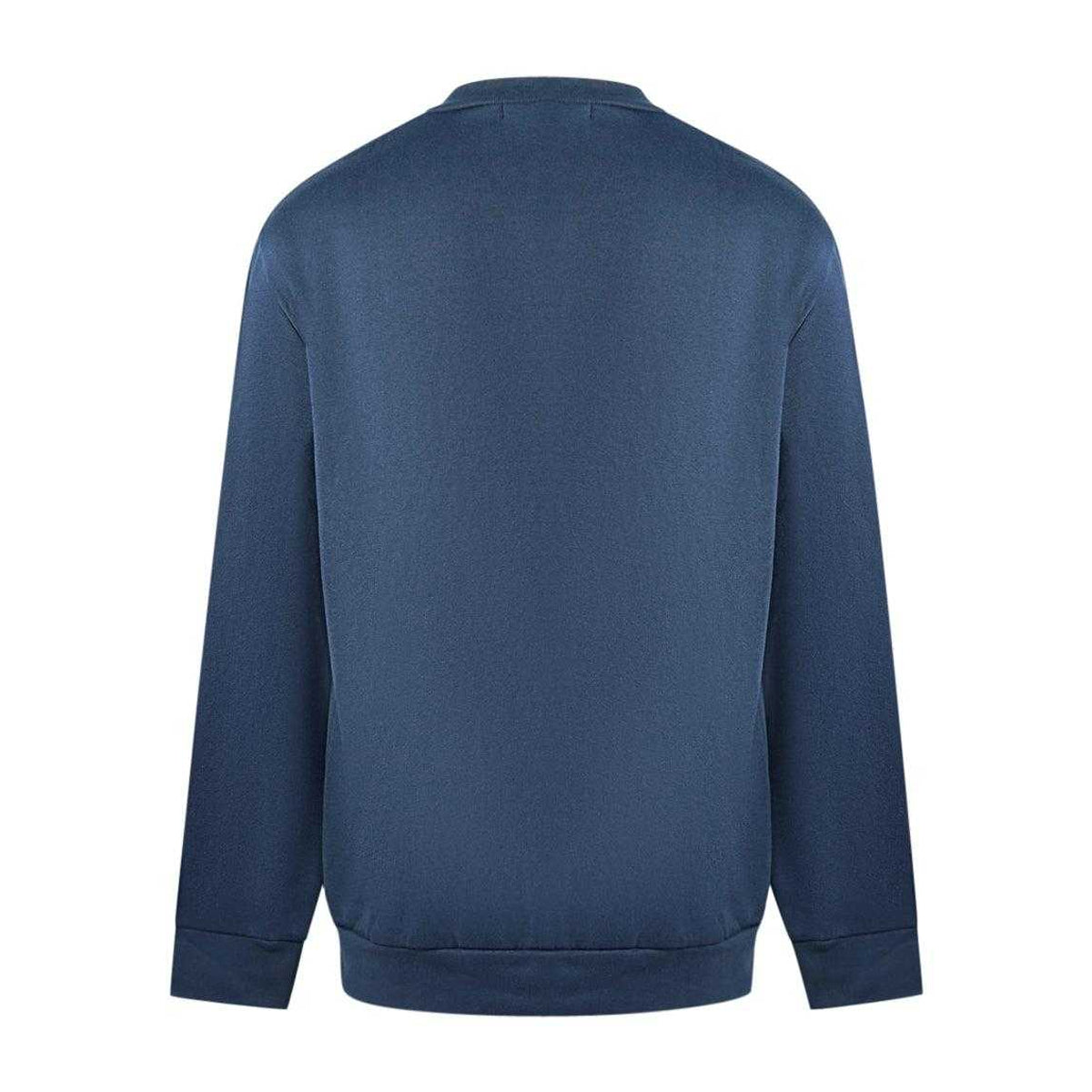 Blue - Back - Cavalli Class Mens Logo Jumper