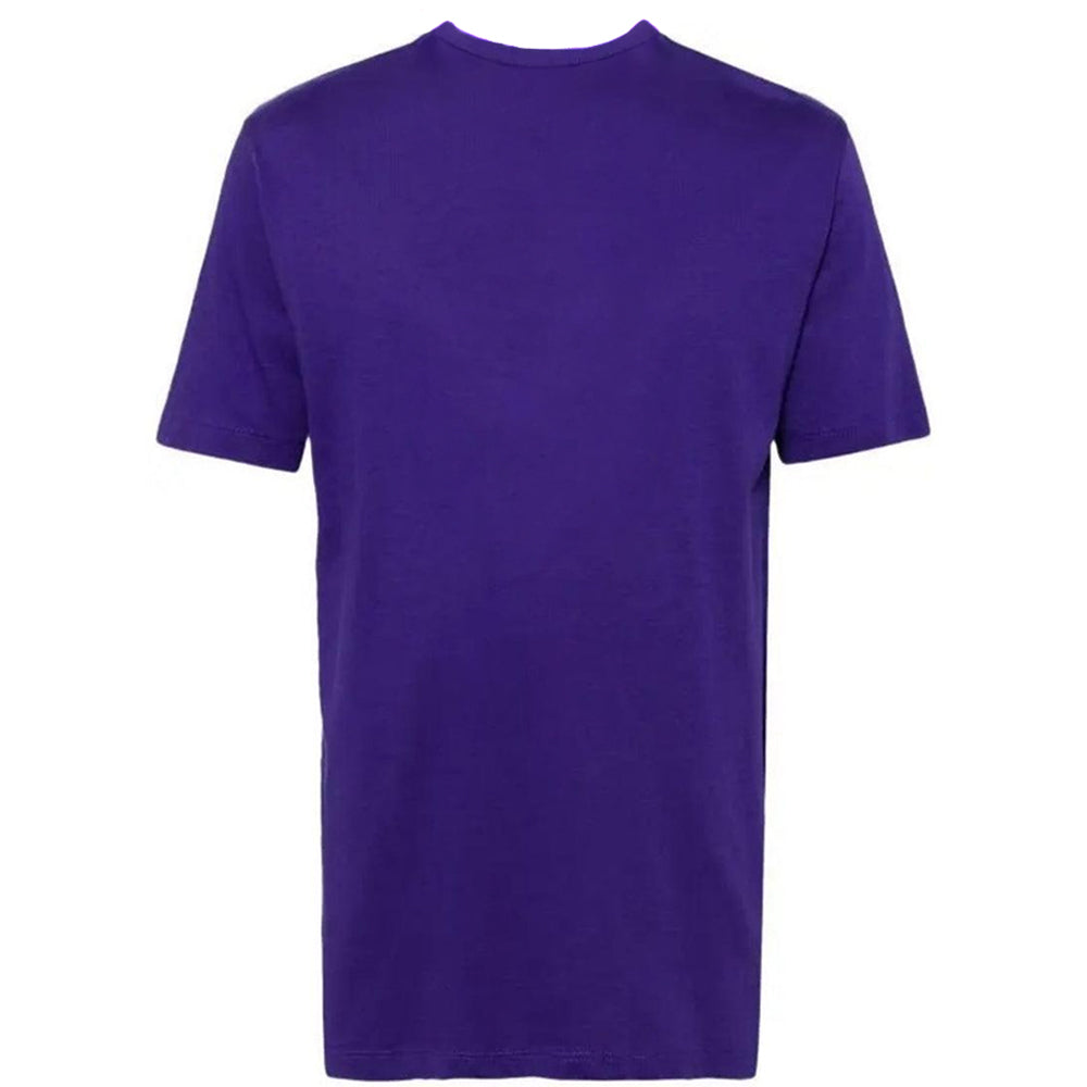 Purple - Back - Off White Mens Mirror T-Shirt