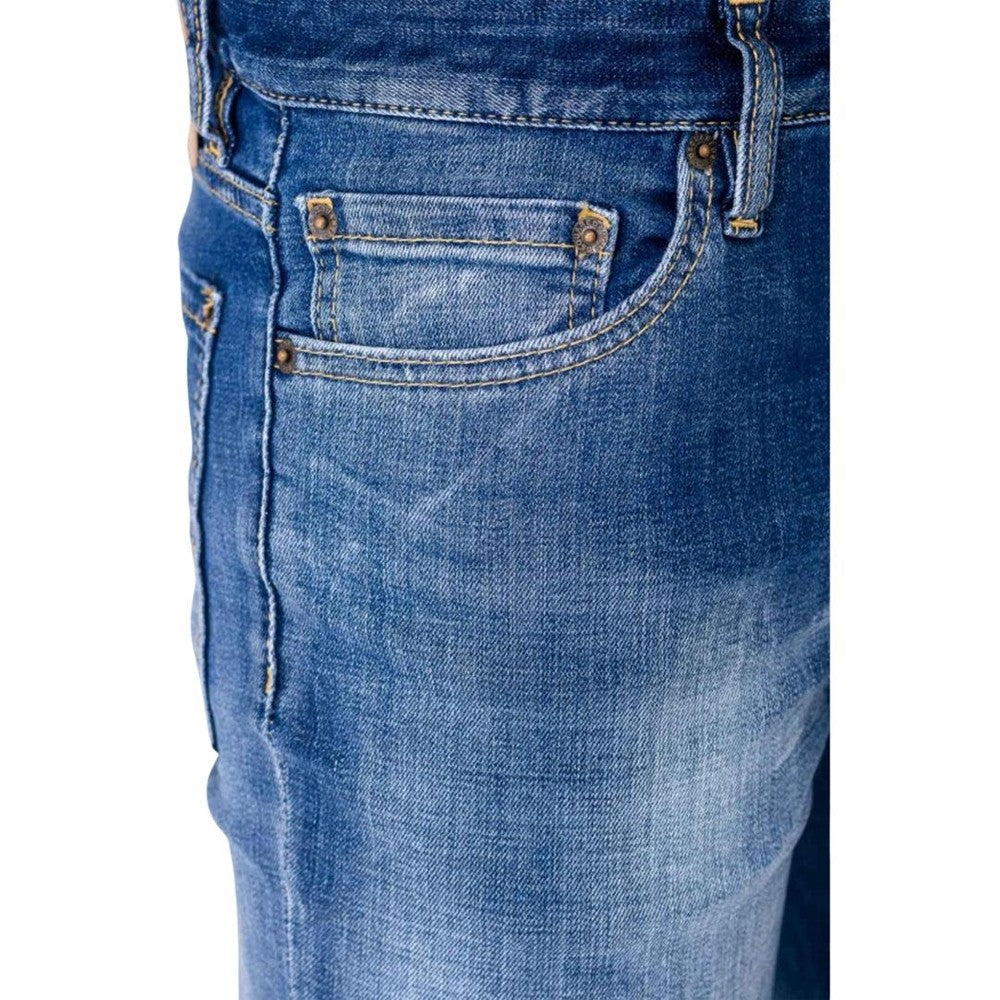 Blue - Lifestyle - DSquared2 Mens Cropped Slim Jeans