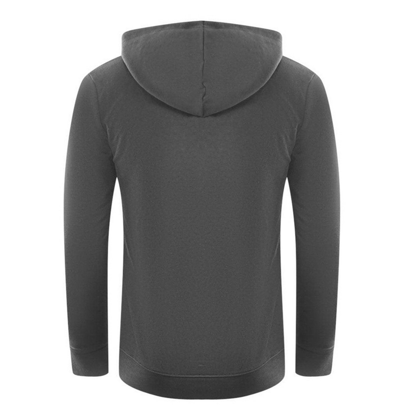 Black - Back - Cavalli Class Mens Leopard Logo Hoodie