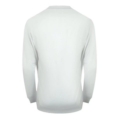 Off White - Back - Cavalli Class Unisex Adult Paisley Leopards Sweatshirt