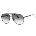 Gunmetal-Black - Back - Victoria Beckham Womens-Ladies Pilot Sunglasses