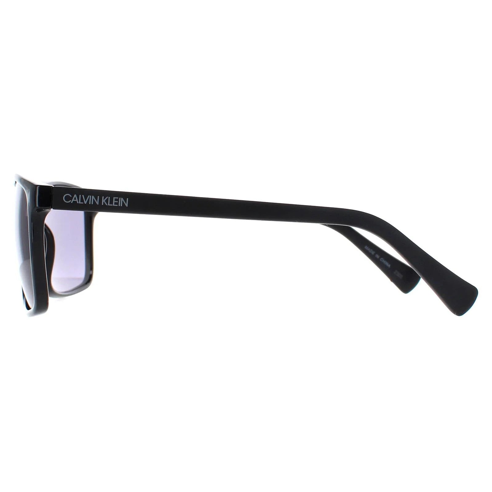 Grey - Side - Calvin Klein Ck19568S 001 Sunglasses