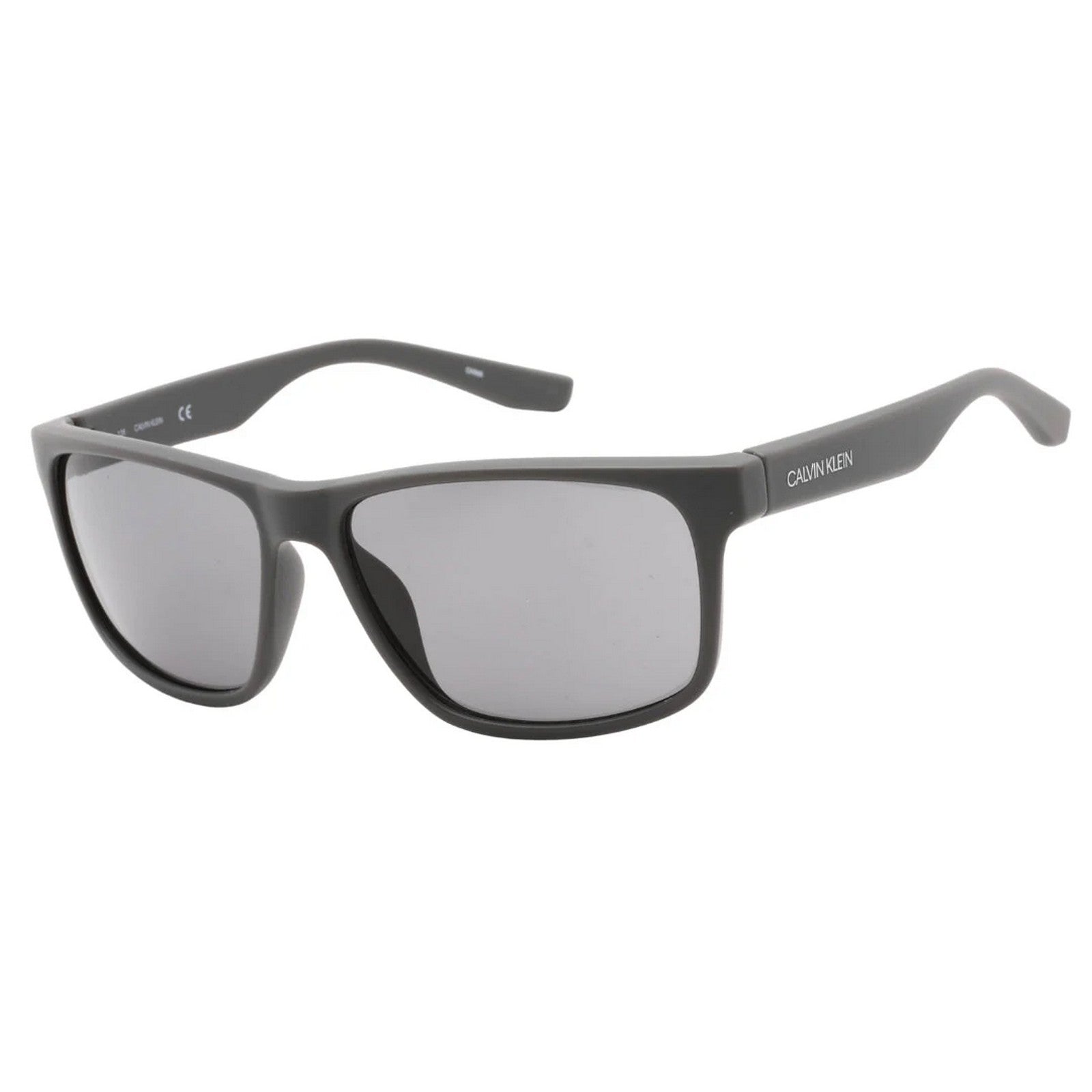 Grey - Back - Calvin Klein Mens Rectangular Sunglasses