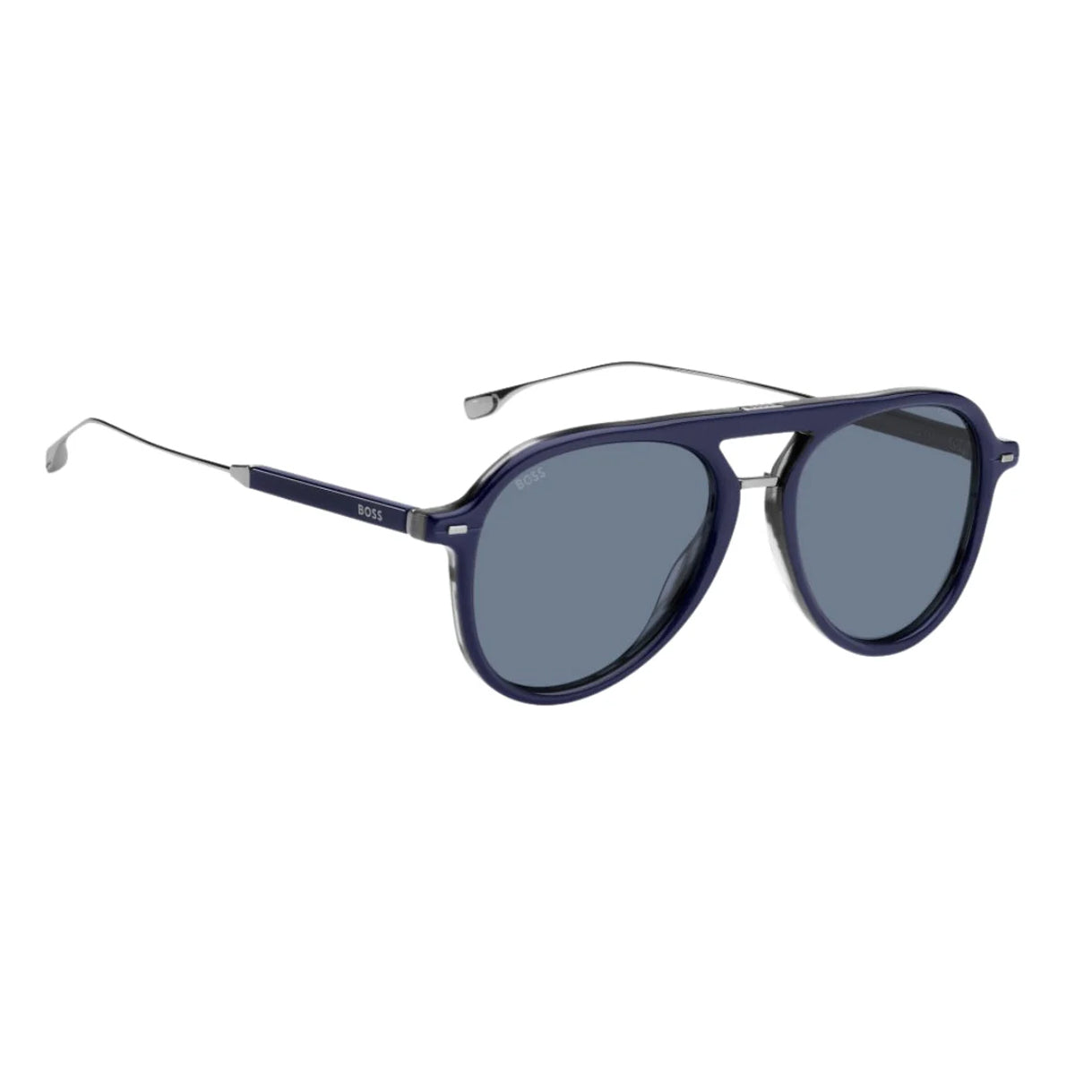 Blue - Back - Hugo Boss Mens 1356 0KB7 Z1 Sunglasses